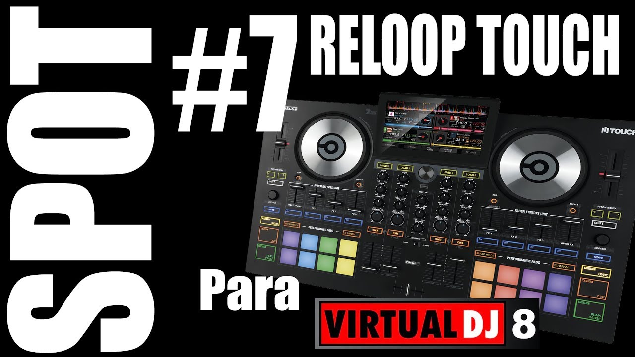 Controladora Reloop Touch Para Virtual DJ - Spot #7