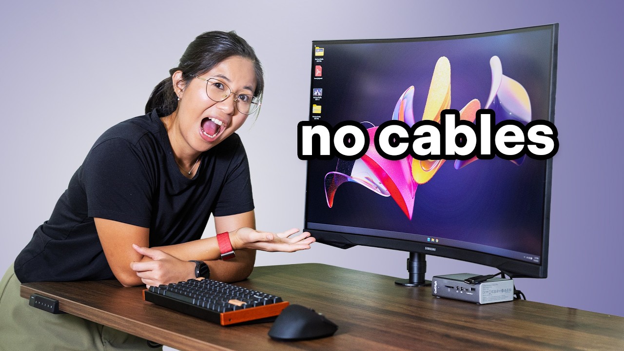 I Built The CLEANEST Home Desk Setup