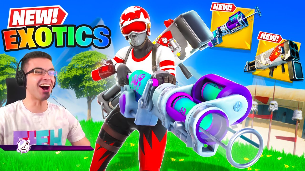 Nick Eh 30 reacts to NEW Burst Quad Launcher!
