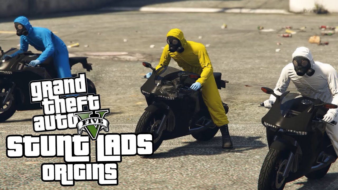 GTA 5 - Stunt Lads Origins: Sons of Hattery! (BEST BITS)