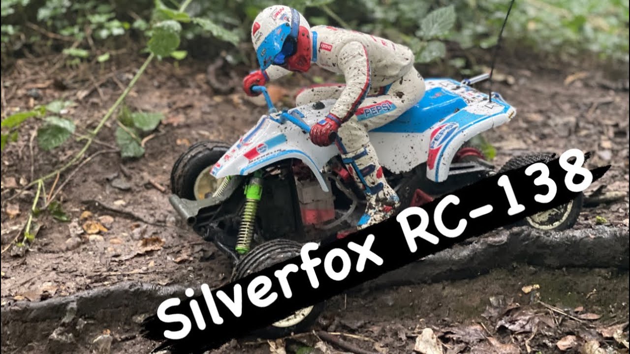 Kyosho Quad Rider Ripping Up The Woods