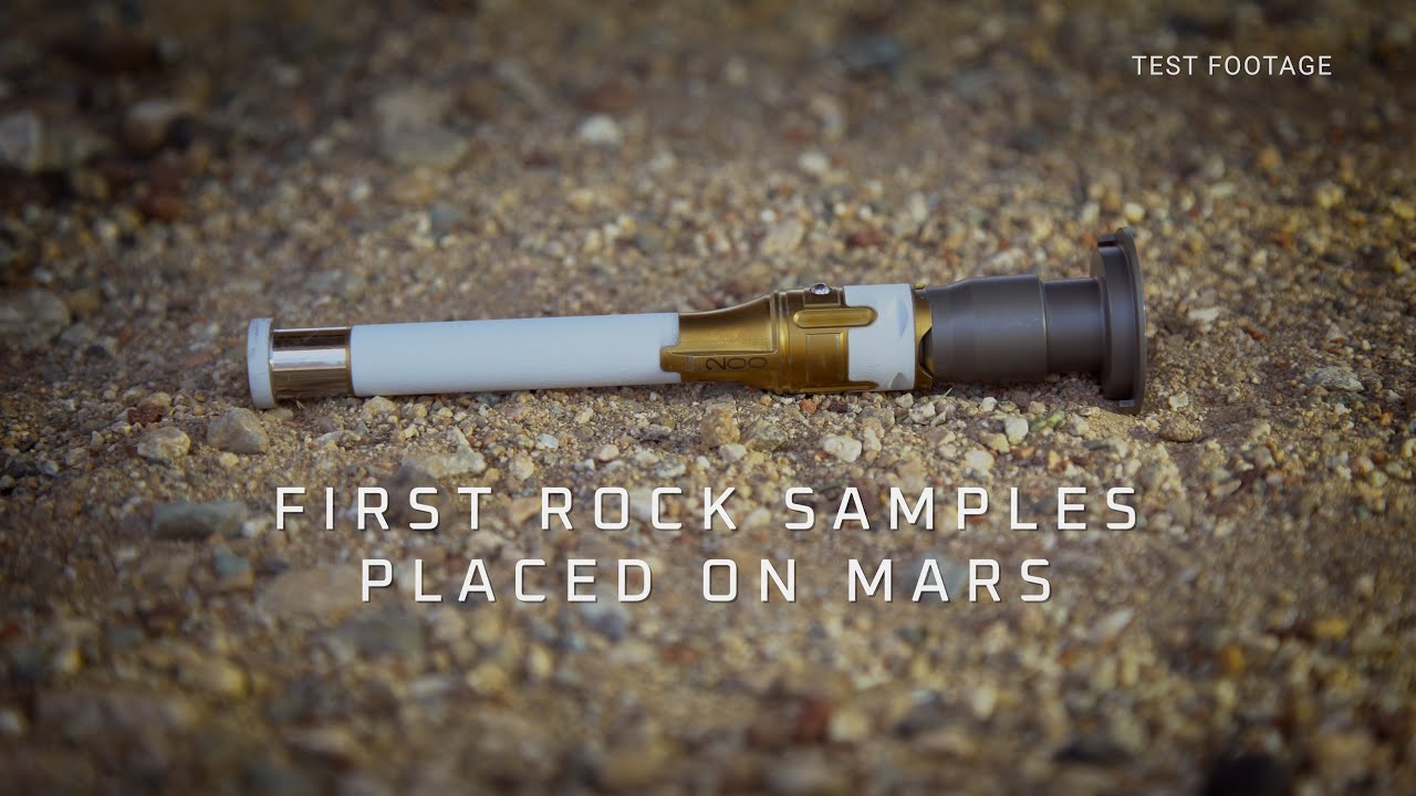 Perseverance&rsquo;s Backup Rock Sample Tubes Placed on Mars Surface