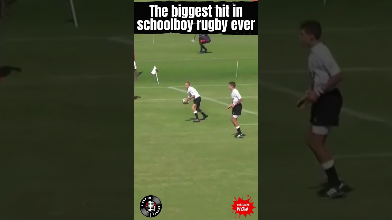 The Biggest Hit in Schoolboy Rugby Ever 💥