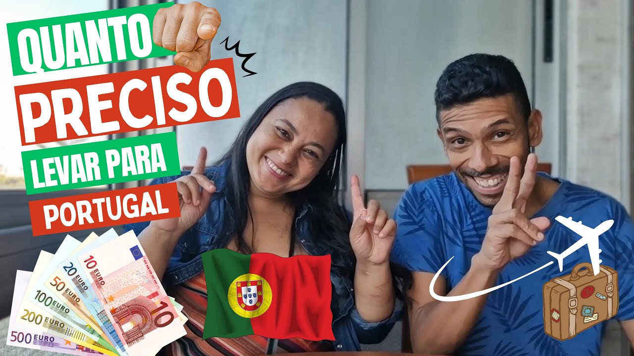 QUANTO em DINHEIRO (Euros) LEVAR para PORTUGAL 2023 🇵🇹