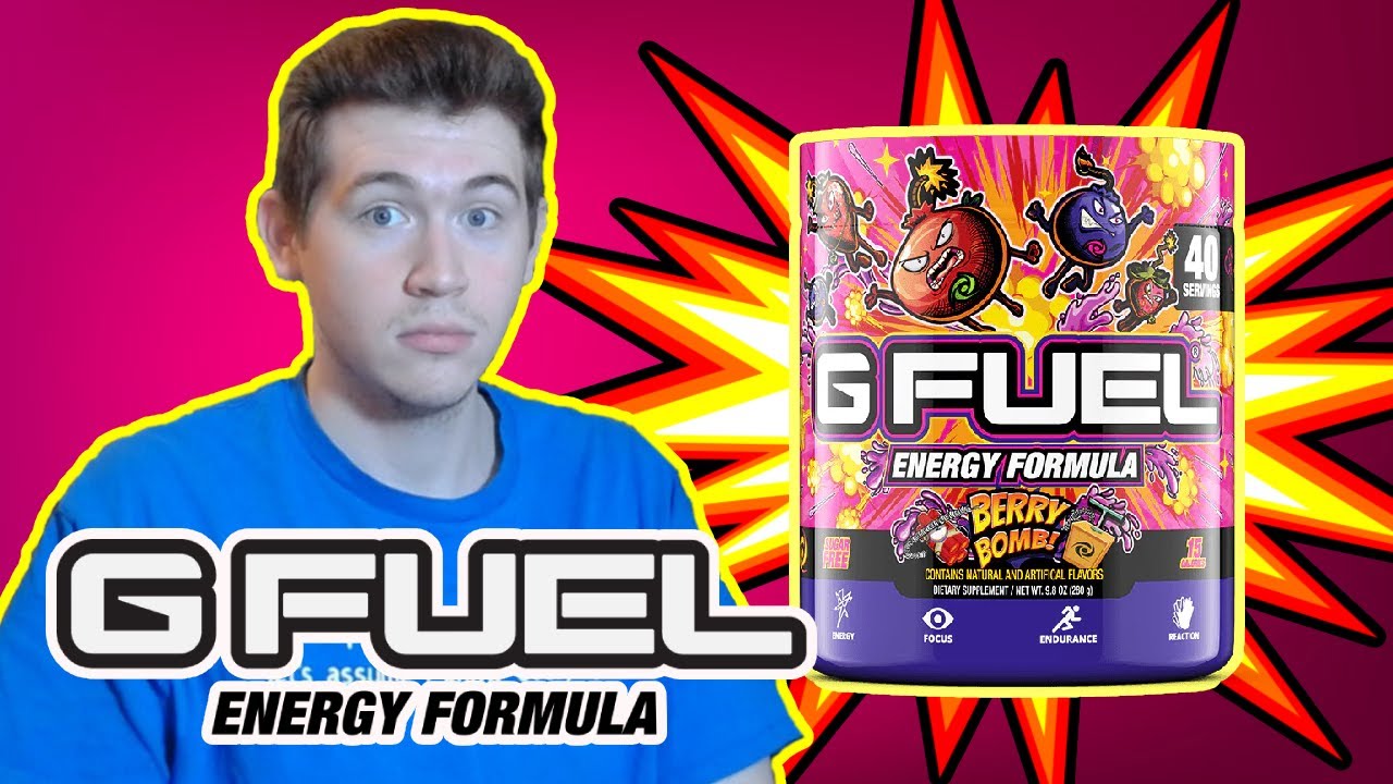 🍓🫐 BERRY BOMB G FUEL!! 🍓🫐| Taste Test Review