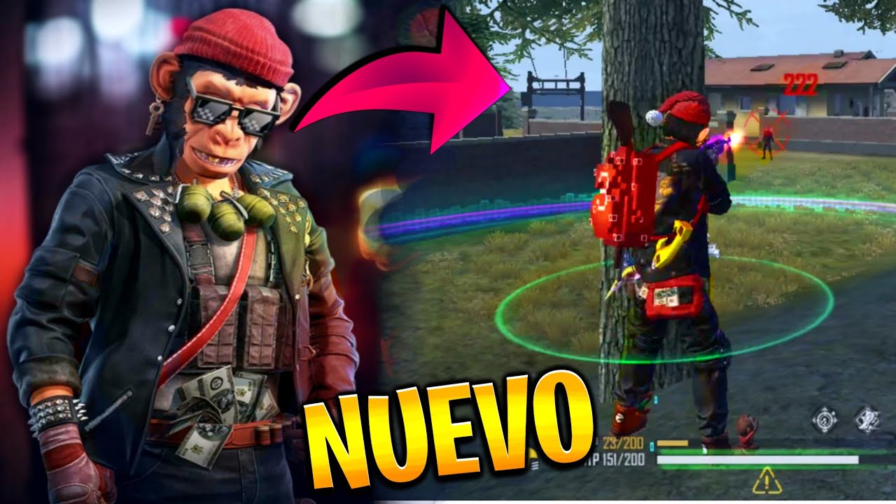 ASÍ CONSEGUI NUEVO SKIN SAQUEADOR SALVAJE🤣**chimpancé descontrolado**FREEFIRE