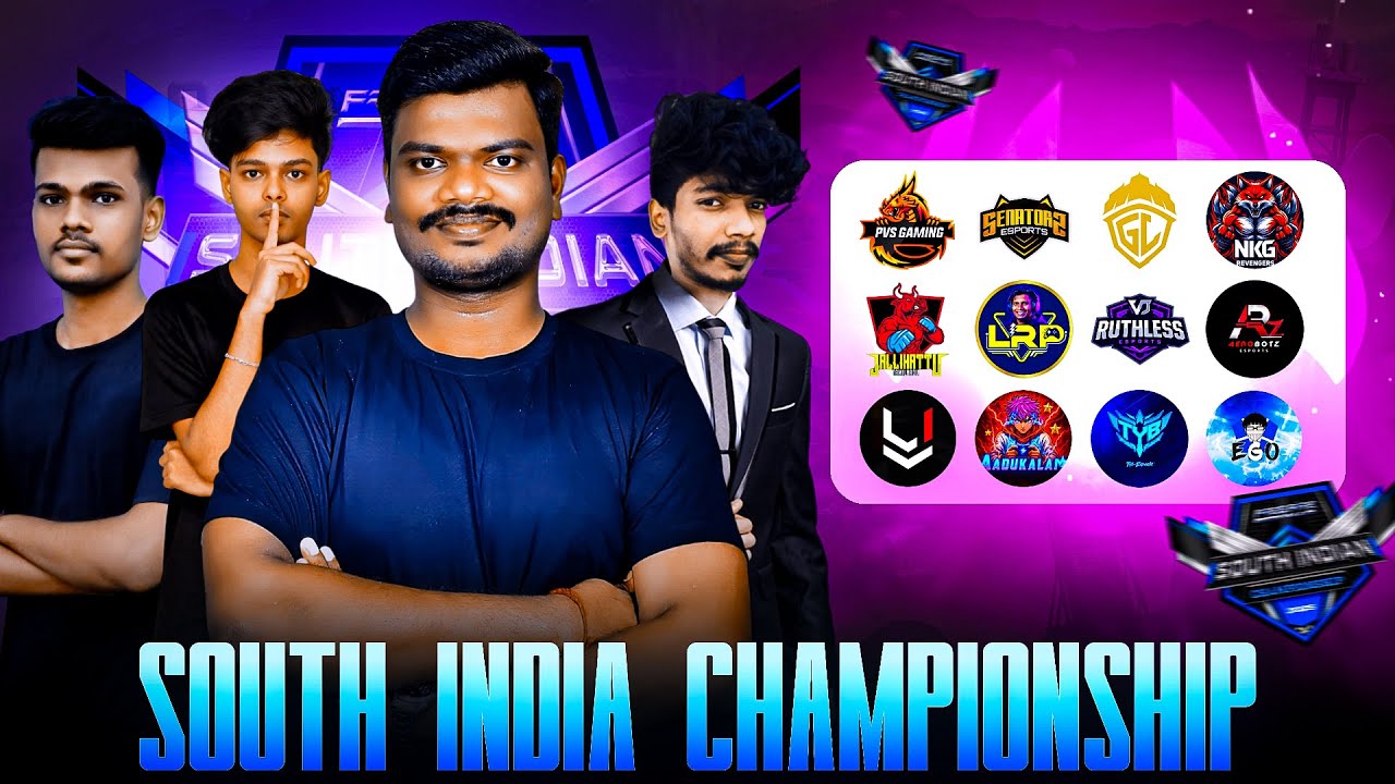 🔥SOUTH INDIAN CHAMPIONSHIP LEAGUE STAGE A X C || GODL , PVS , KO | PVS  #pvs #gyangaming {FULL}