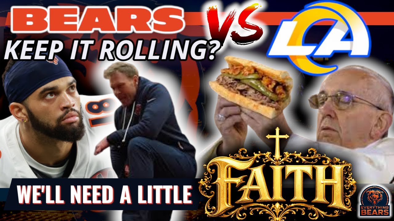 🐻 EVERYTHING BEARS SHOW | Bears vs Rams  Divisional Round Preview #chicagobears #bears #nfl #larams