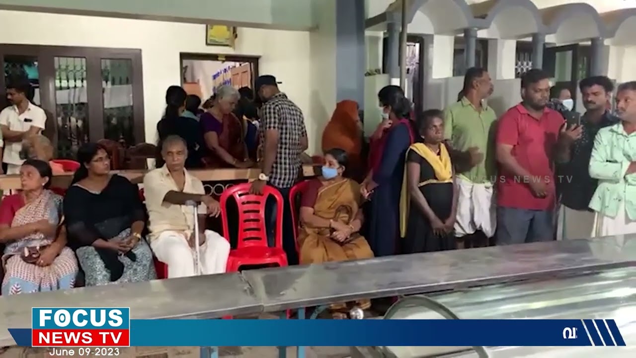 നക്ഷത്രയുടെ ചേതനയറ്റ ശരീരം അമ്മയുടെ വീട്ടിലേക്ക് എത്തിക്കുന്നു...