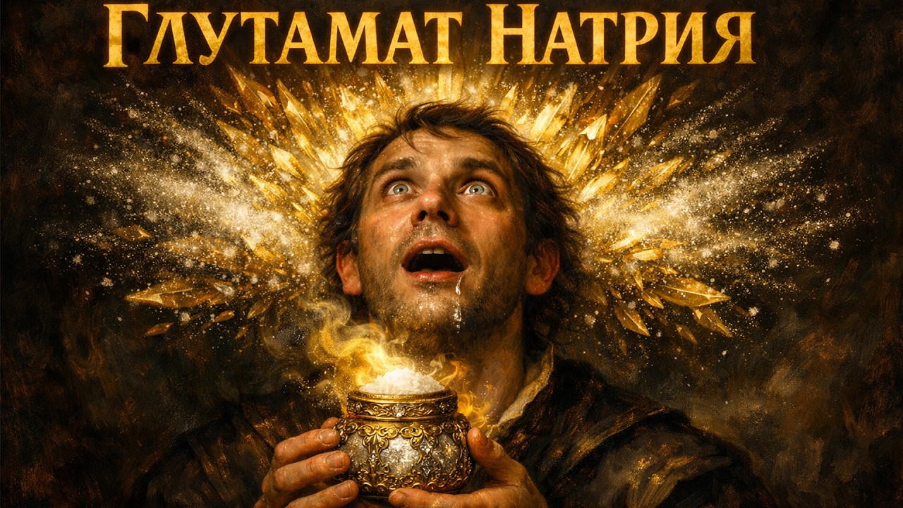 Полная история ГЛУТАМАТА: «Наркотик» для языка. Как химия обманула наши чувства? | История для сна