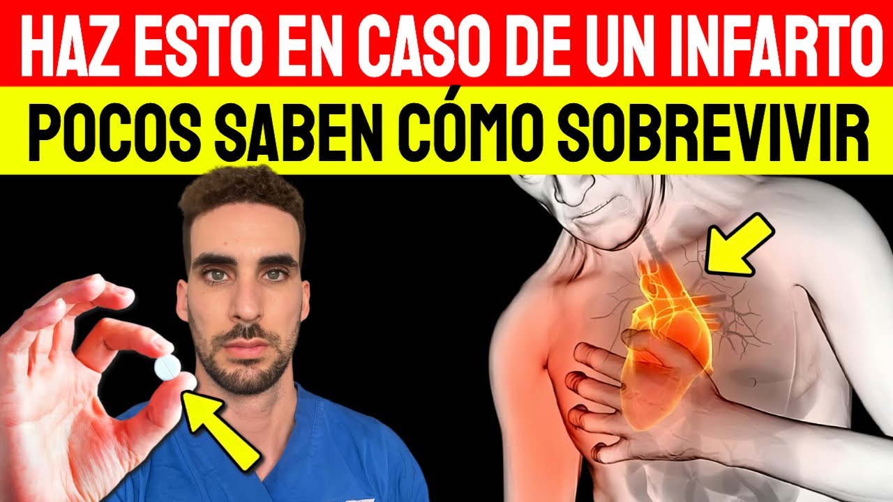 ¿Tiene Síntomas de Infarto? ¡Haz ESTO para Sobrevivir Si Está Solo en Casa!