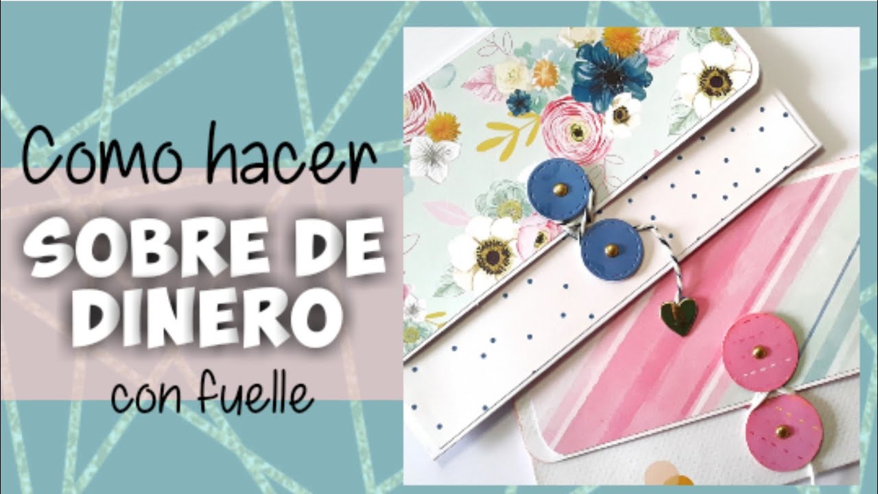 Como hacer un SOBRE DE DINERO con FUELLE ✉️