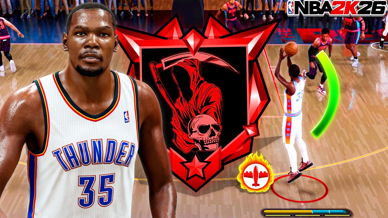 Эта ПРЕВОСХОДНАЯ сборка Кевина Дюранта &mdash; МОНСТР ПО НАБОРУ ОЧКОВ в NBA 2K26