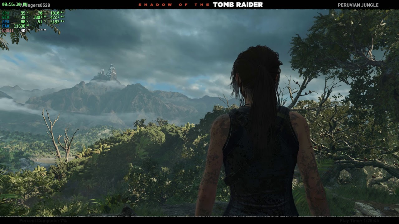 Shadow of the Tomb Raider - i5-2400 + 16gb + 1050 ti 4gb low profile