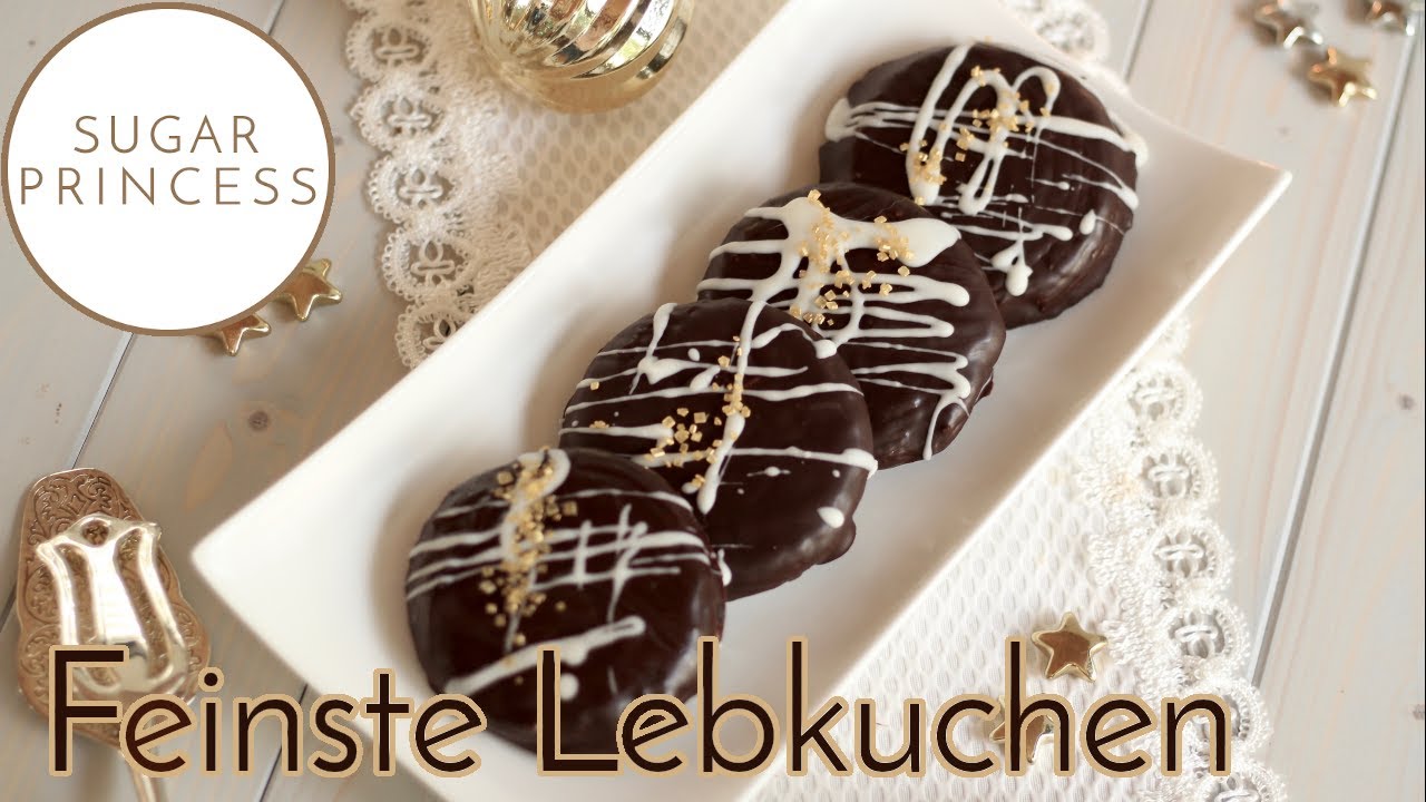 Du wirst sie lieben! 💝 Beste Lebkuchen mit Schoko einfach selber backen! | Rezept von Sugarprincess