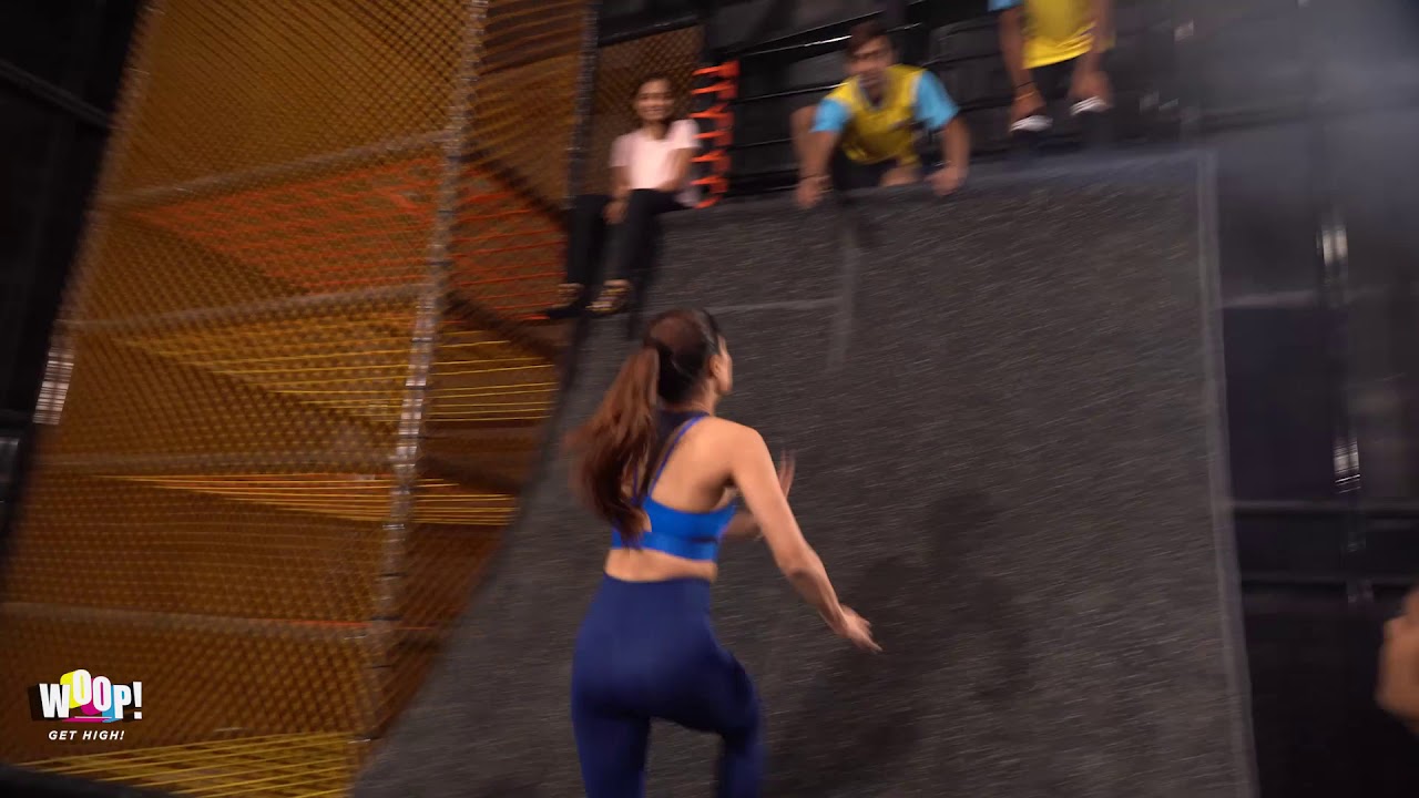 Warped Wall | WOOP Trampoline Park | Surat | India