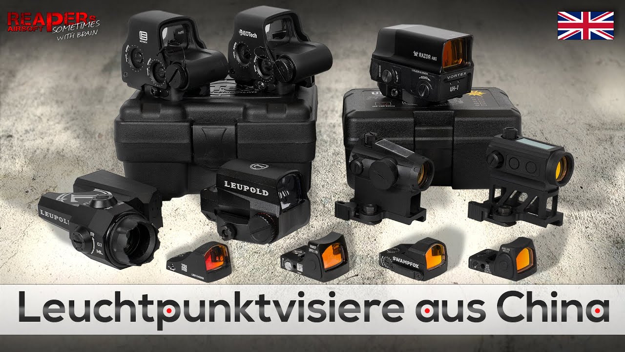 [Review] Visiere aus China (Holy Warrior,Evolution,EOTech EXPS3,RMR,Docter,Leupold LCO,Vortex UH-1)