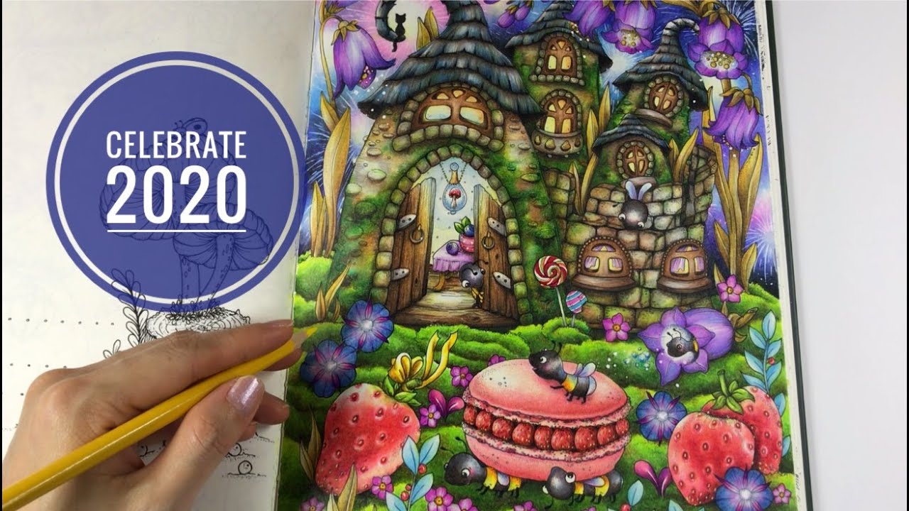 SPEED COLORING: CELEBRATE 2020 BY CHRIS CHENG
