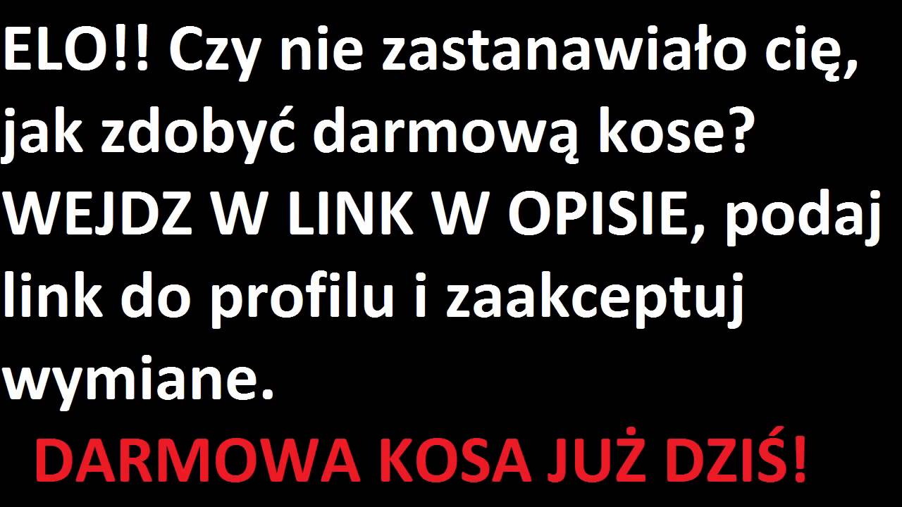 Darmowa kosa do gry cs:go free knife to cs:go Karambit 100%