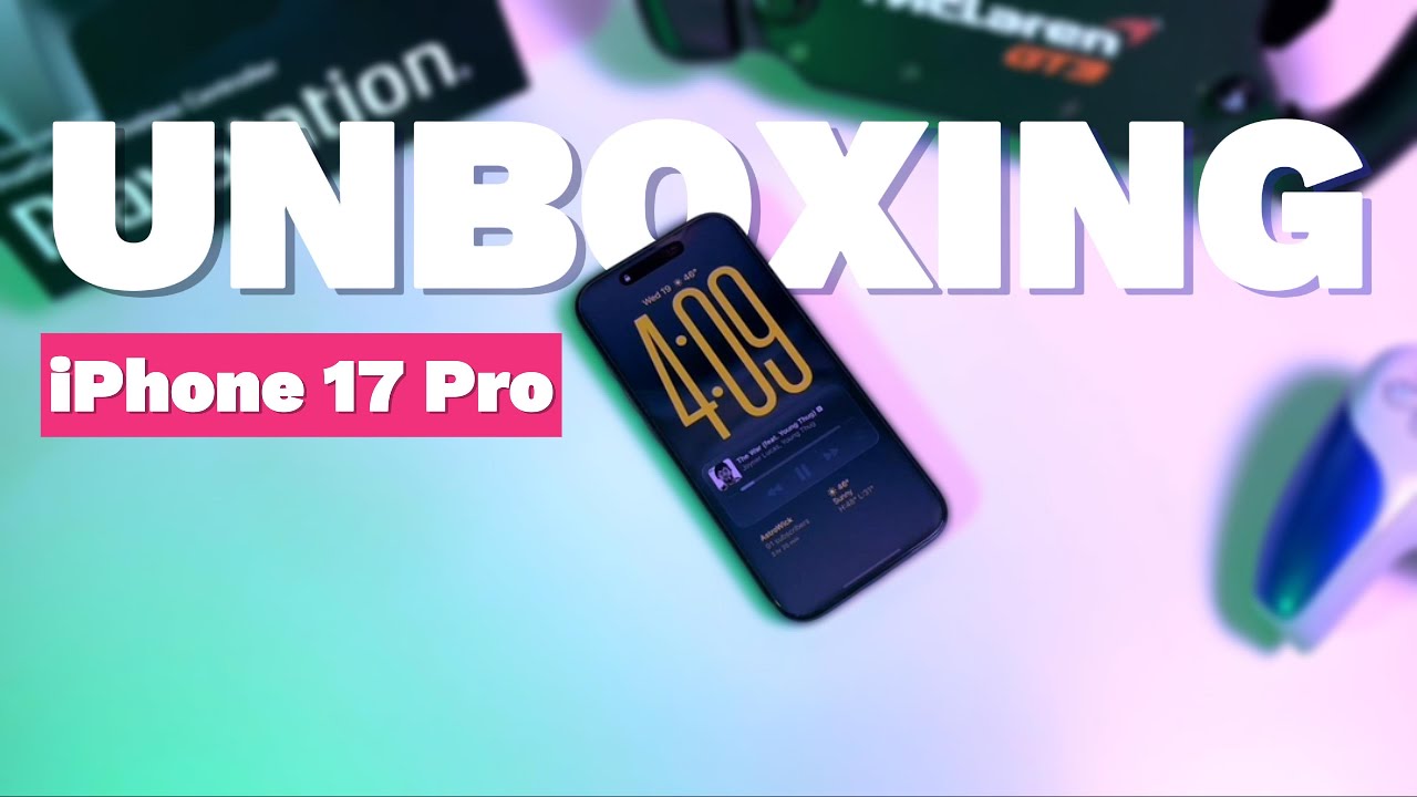 Upgrading My Channel Gear! iPhone 17 Pro Unboxing & First Impressions