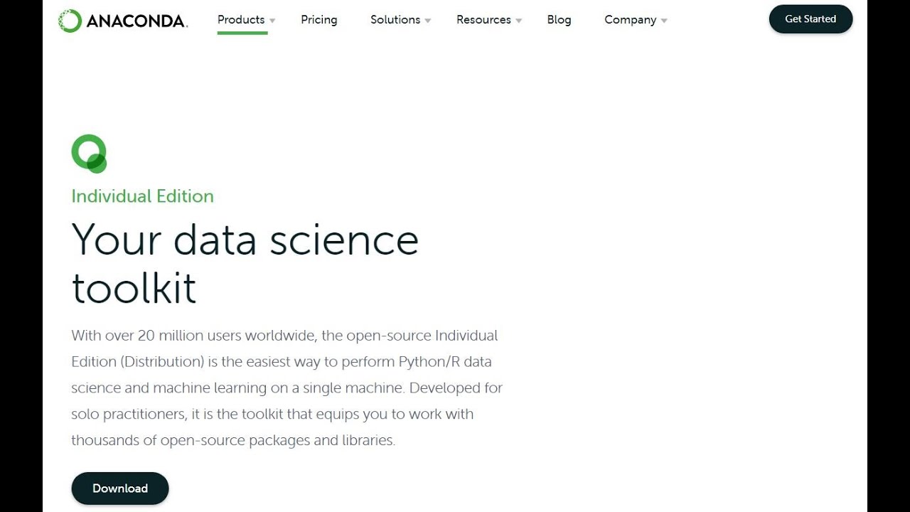 Installing Anaconda and configuring starter ML libraries