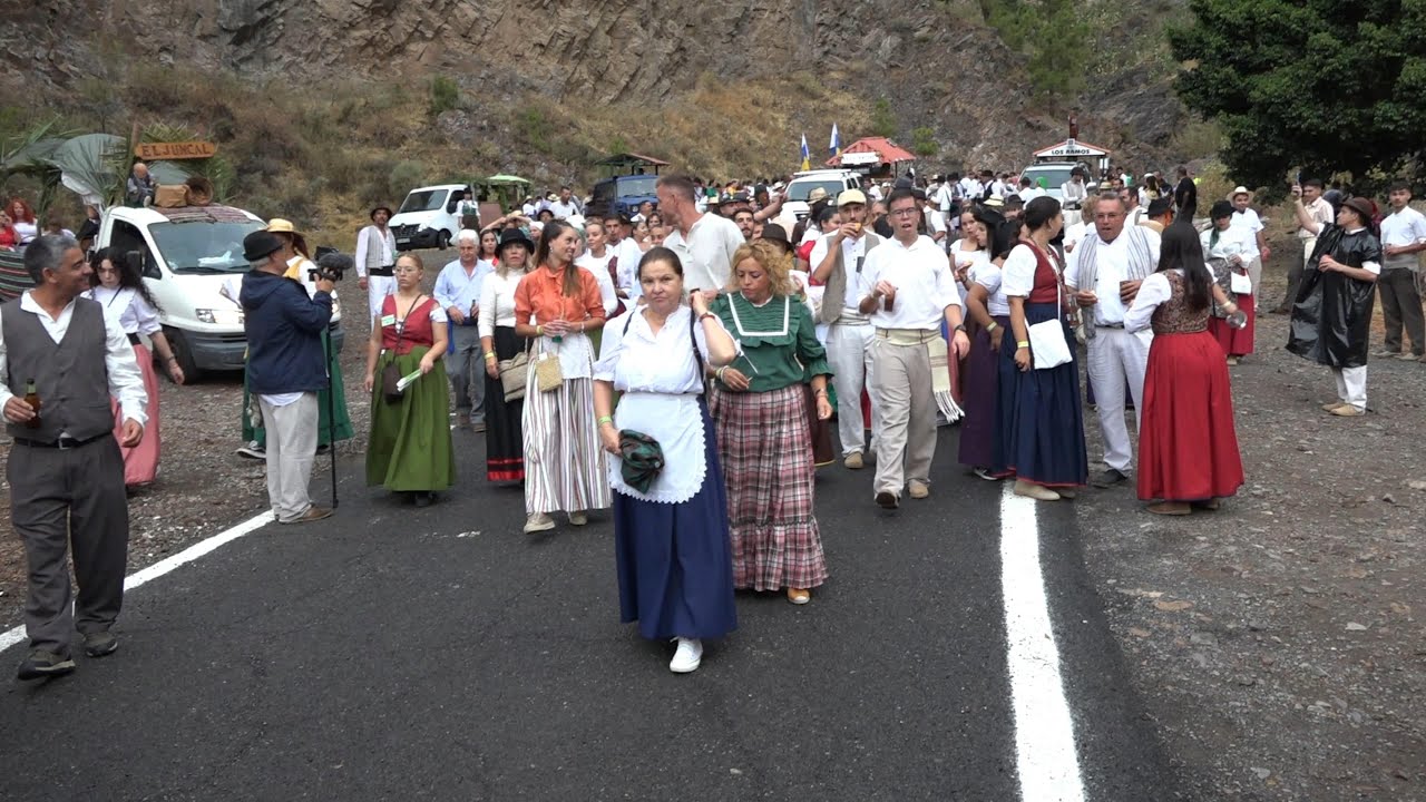 1-PART-ROMERIA EN BARRANQUILLO ANDRÉS Y SORIA(Mogán)EN HONOR A SAN ANDRÉS Y LA INMACULADA-19-08-2023