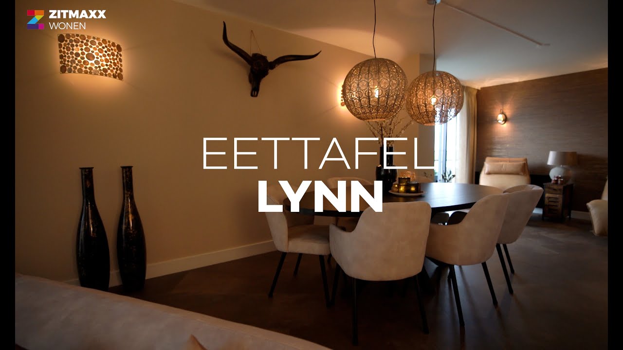 BINNENKIJKER: Eettafel Lynn | Zitmaxx Wonen