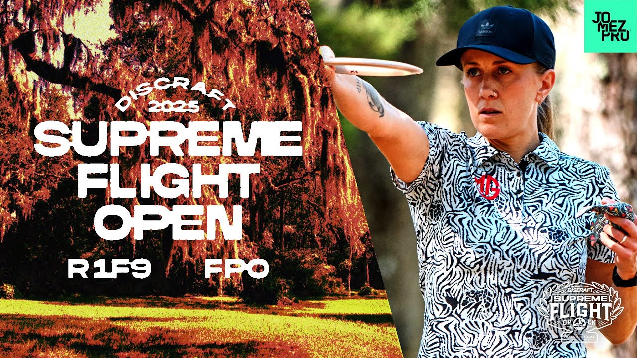 2025 Supreme Flight Open | FPO R1F9 | Salonen, Gannon, Lynds, Handley | Jomez Disc Golf