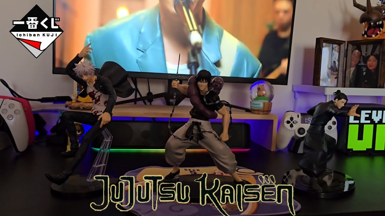 Unboxing Ichiban Kuji Set Jujutsu Kaisen Kaigyoku Gyokusetsu Volume 2 Prize A, B, and C