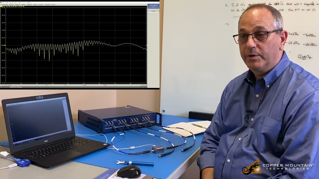 Calibrating a 4-Port VNA with a 2-Port ACM