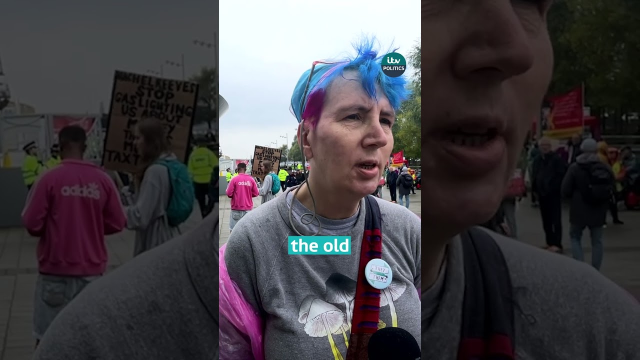 Why are people protesting outside the Labour Party Conference? | ITV News