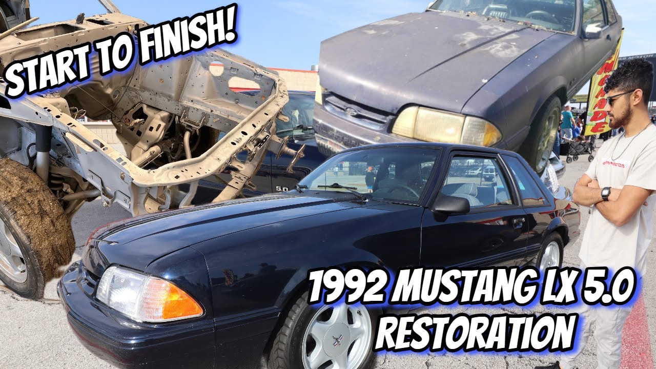 1992 MUSTANG LX COUPE RESTORATION!