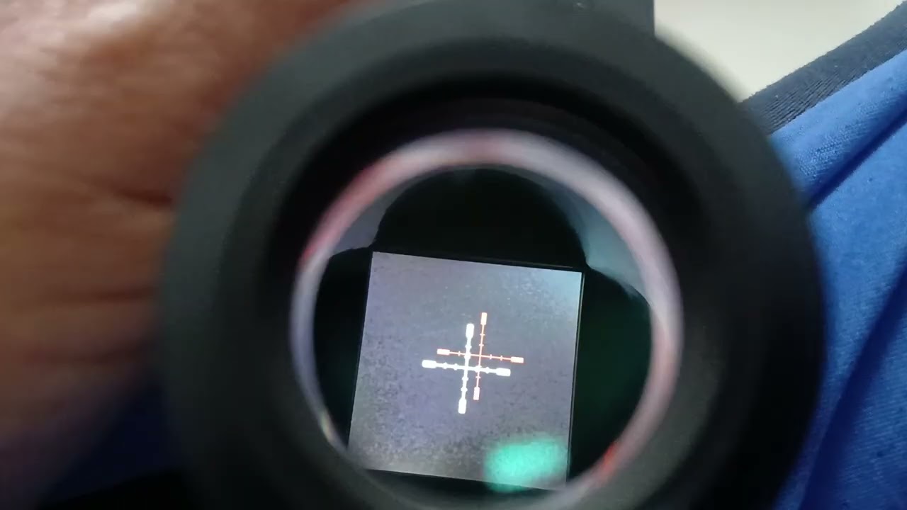 Regulagem do reticulo da visao noturna Megaorei nk007 s 