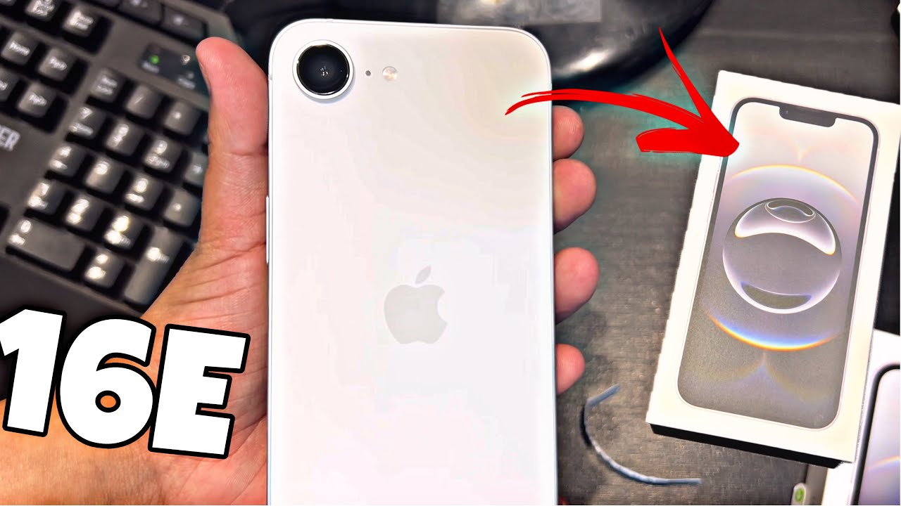 UNBOXING E REVIEW DO IPHONE 16e COMPRADO NA AMAZON