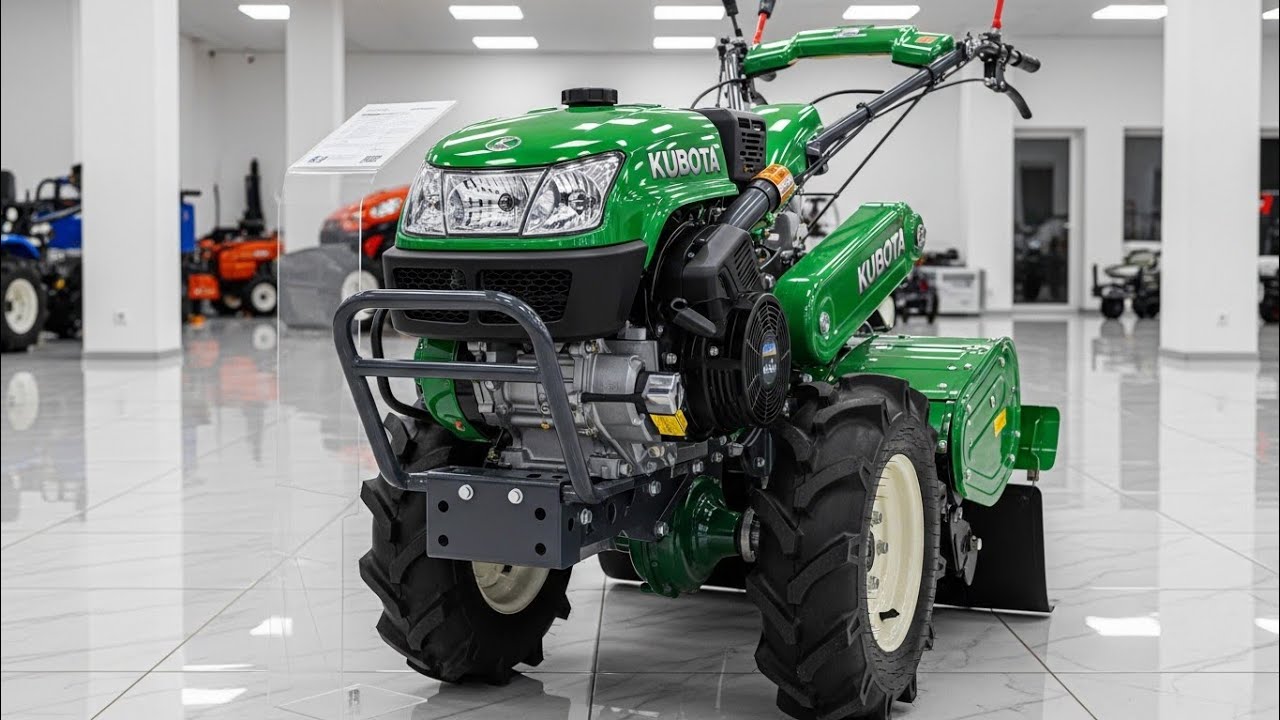 2026 Kubota RT-140 Power Tiller 🔥 | दमदार परफॉर्मेंस, कम ईंधन खपत और आधुनिक खेती का स्मार्ट समाधान 🌾