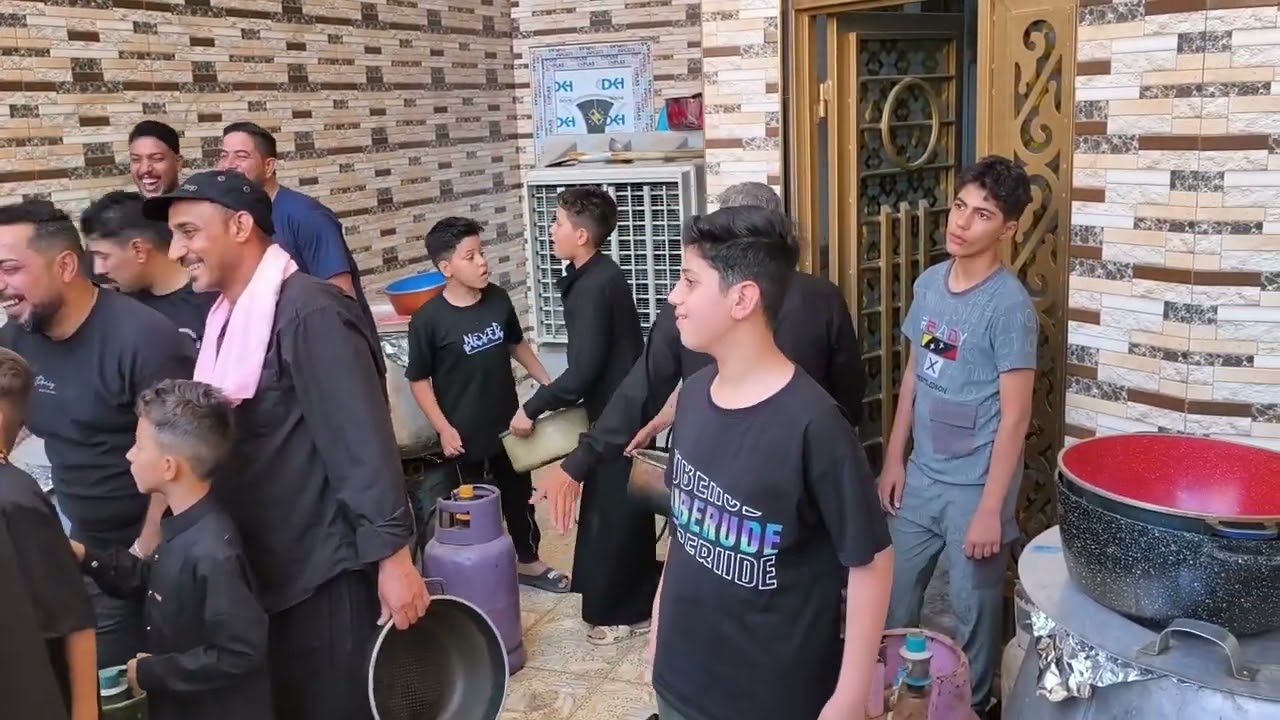 موكب جمهور الأنصار الملحق طبخ الامام الحسين عليه السلام كربلاء المقدسة
