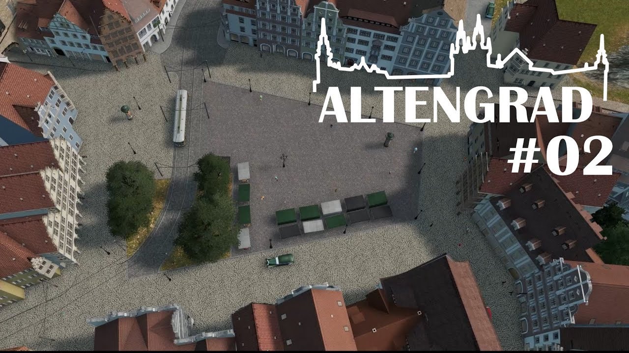 The Old Square - Cities: Skylines - Altengrad #2