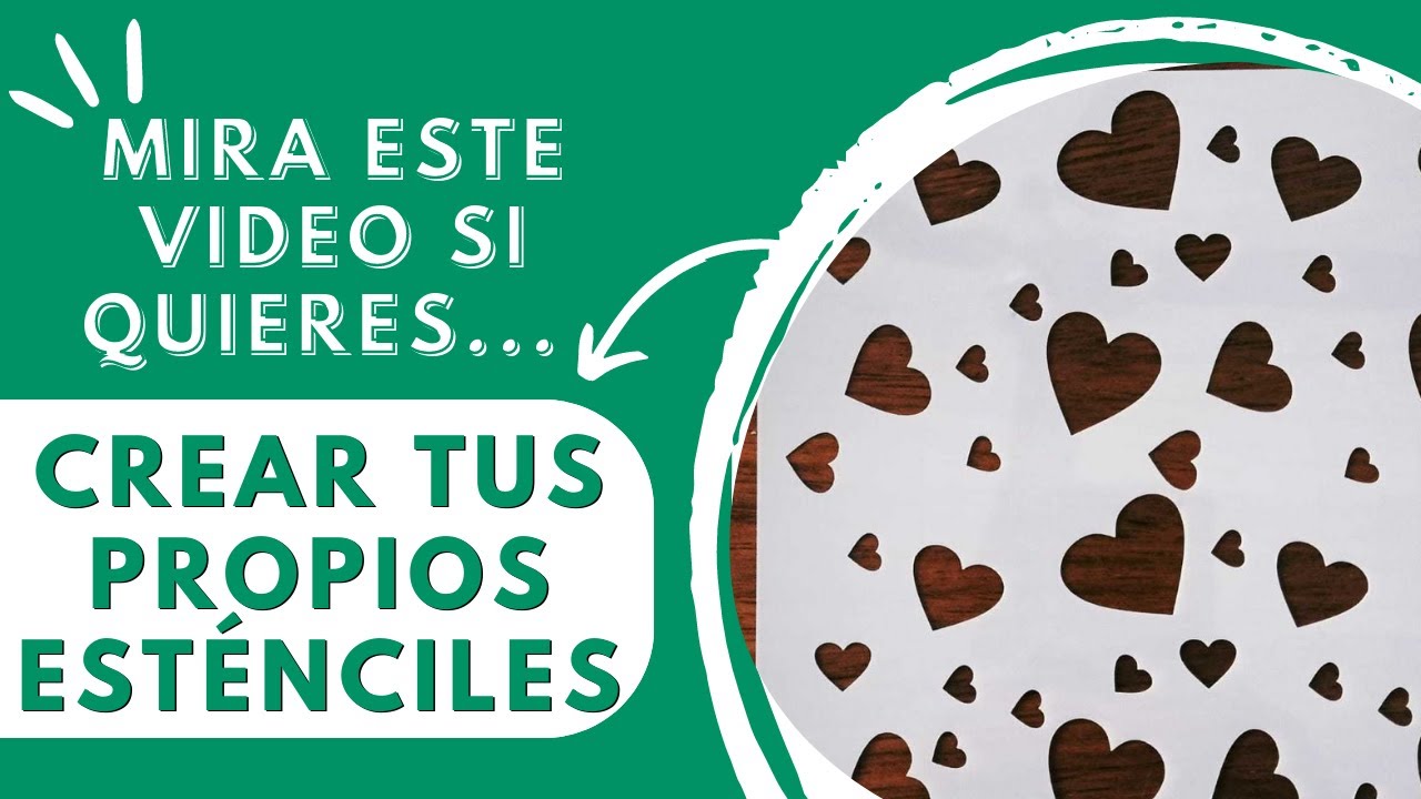 CÓMO CREAR TUS ESTÉNCILES PARA TUS PROYECTOS COUNTRY #diy #pinturacountry #stencil #stencilart