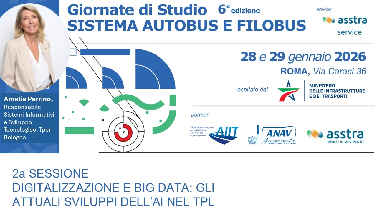 Amelia Perrino, Responsabile Sistemi Informativi e Sviluppo Tecnologico, Tper Bologna