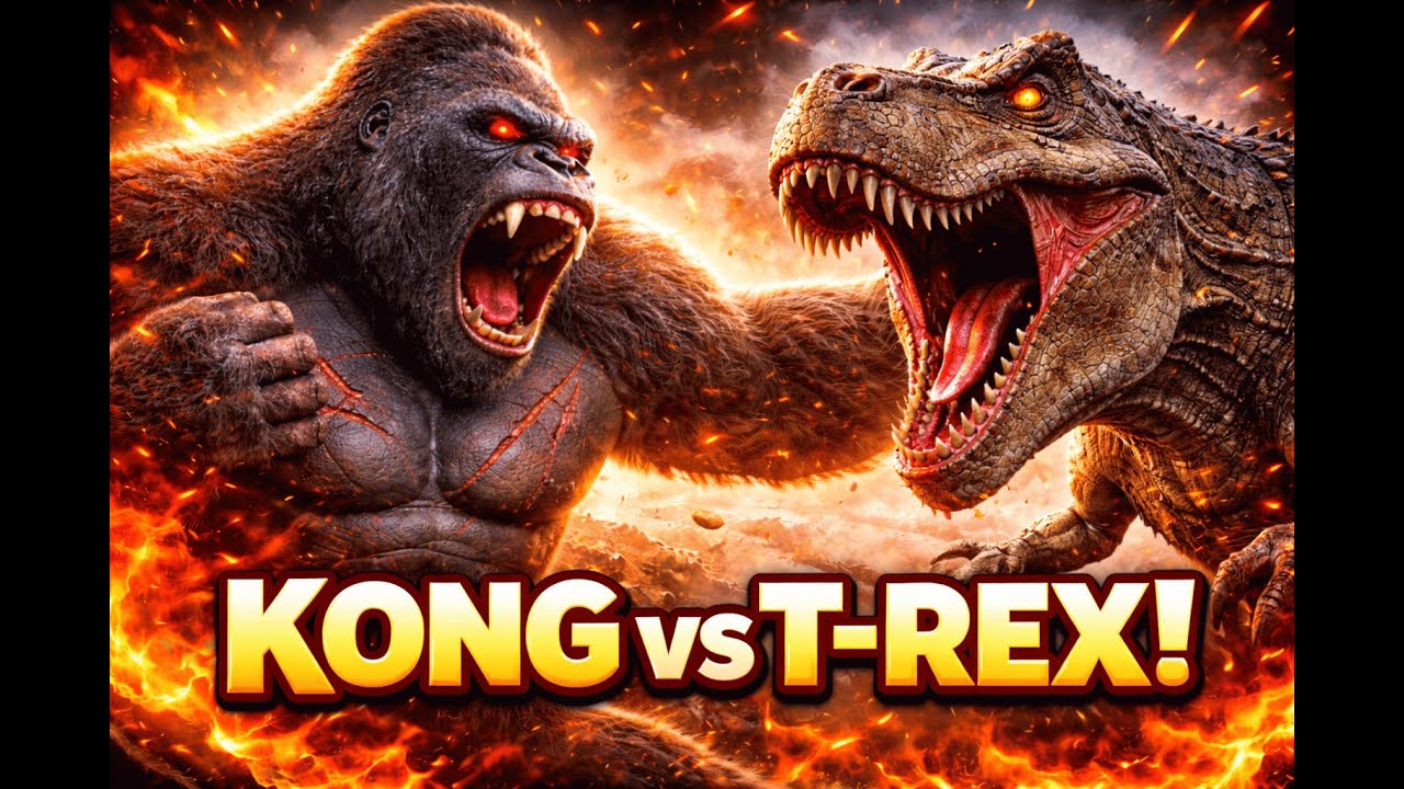 King Kong and Godzilla: Clash of Titans vs Giant Snakes