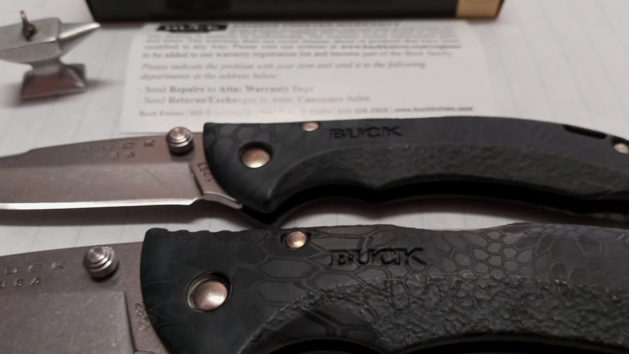 BUCK 284 & 285 BANTAMS; Side by Side Review, Cut Test & Flea Market Finds
