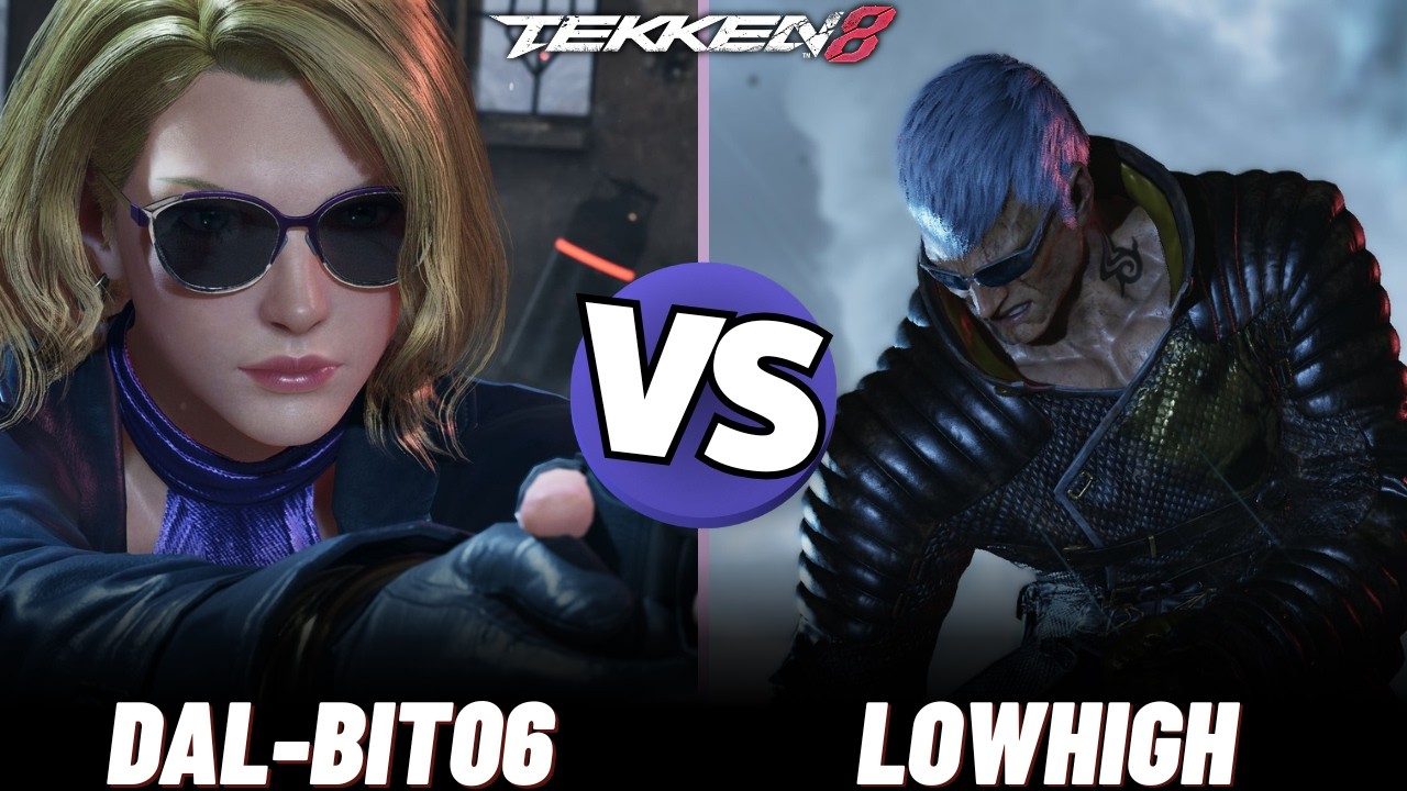 Tekken 8 - LowHigh (Bryan) VS Dal-Bit06 (Nina) Ranked Match