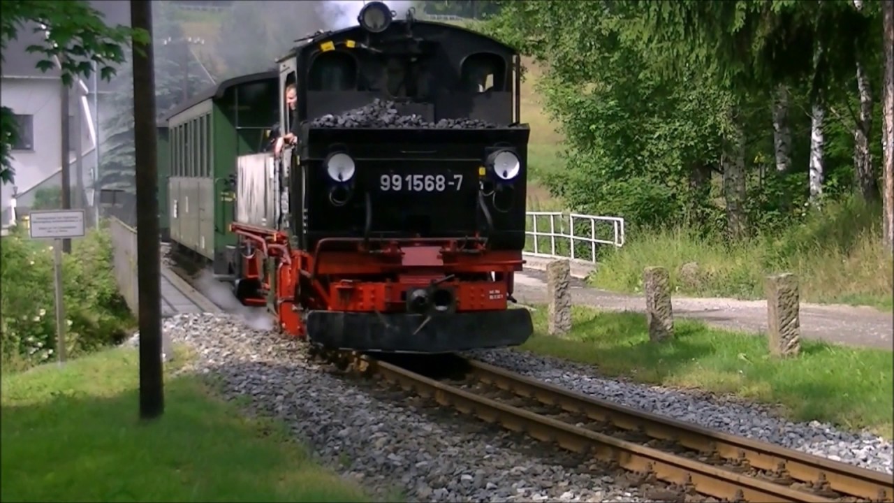 Pressnitztalbahn / Museumsbahn Steinbach - Jöhstadt  (2012)