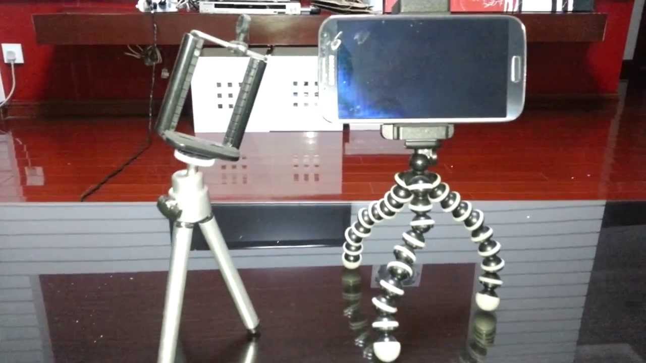Perfect Tripod for all Phones: Iphones, Galaxy S2/S3/S4, Notes, Androids, Sony,