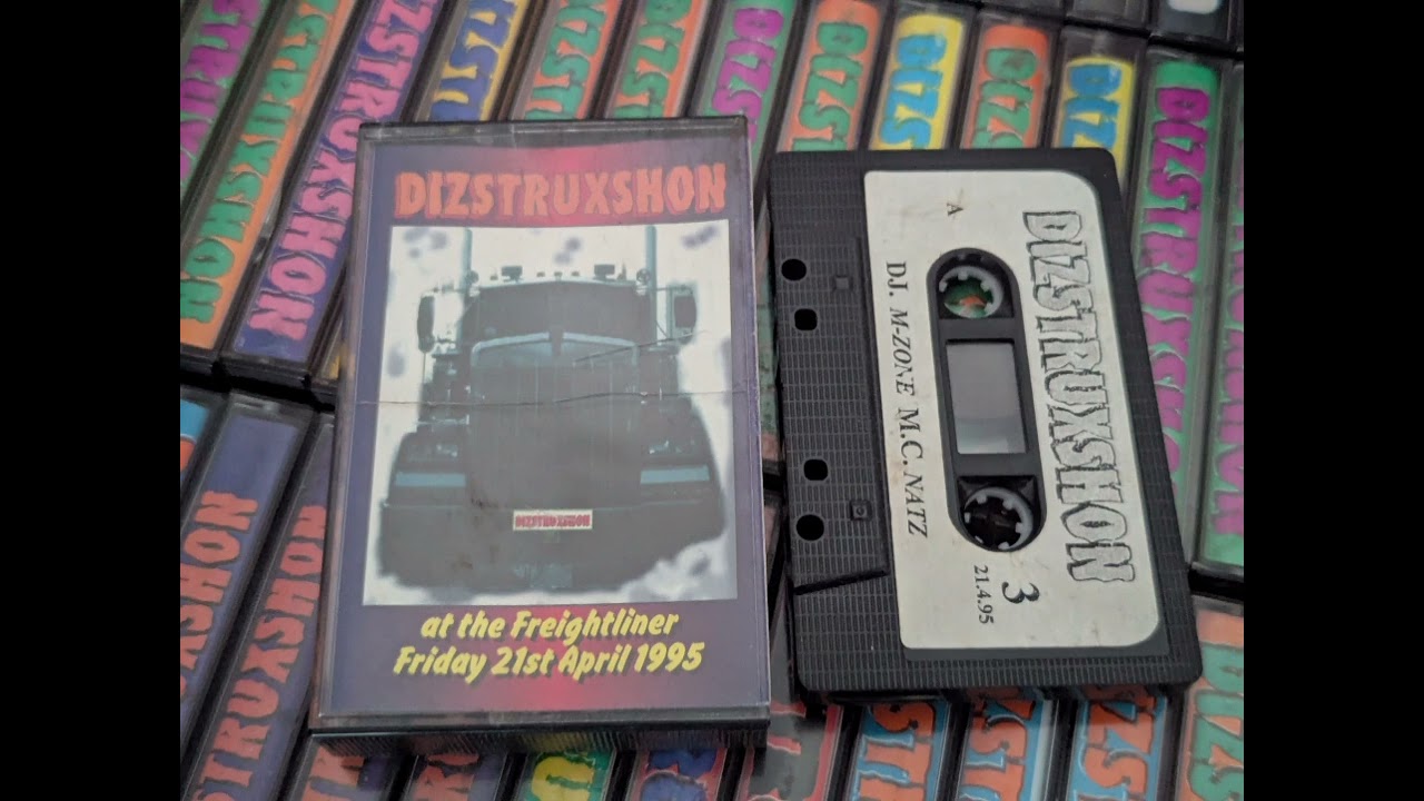 DJ M-Zone 21-4-95 Dizstruxshon MC JD Walker