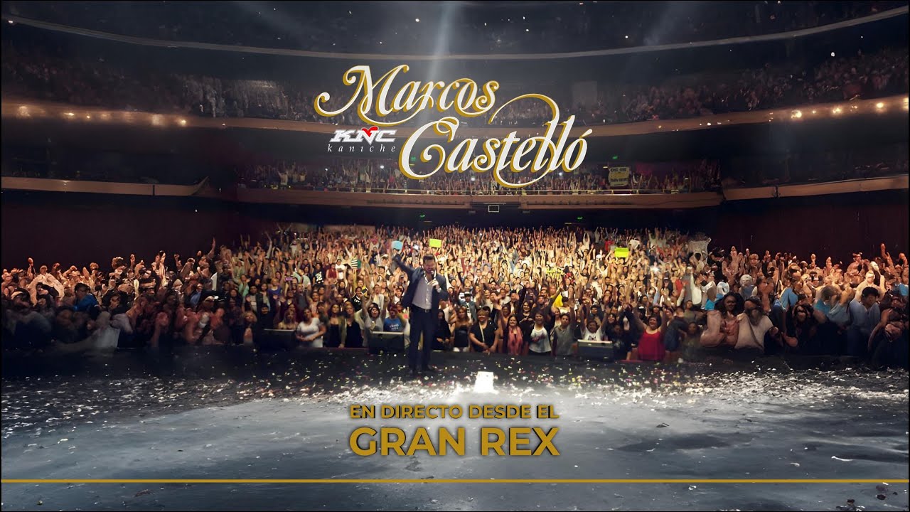MARCOS CASTELLO Kaniche, en directo desde el GRAN REX