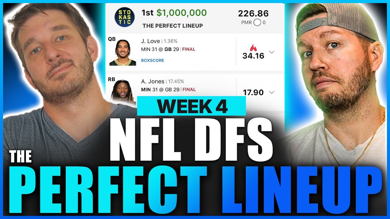 Лучшие прогнозы NFL DFS на 4-ю неделю | Идеальный состав (2025)