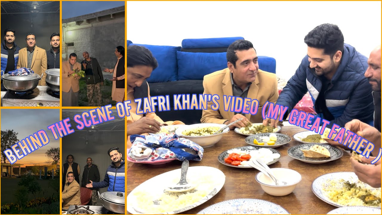 Behind The Scene Papa Ki Video ka | zafri khan |