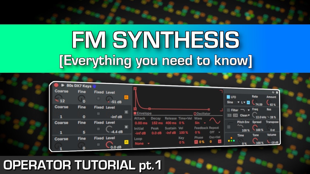 WTF Even is FM Synthesis? (Using Ableton's Operator)