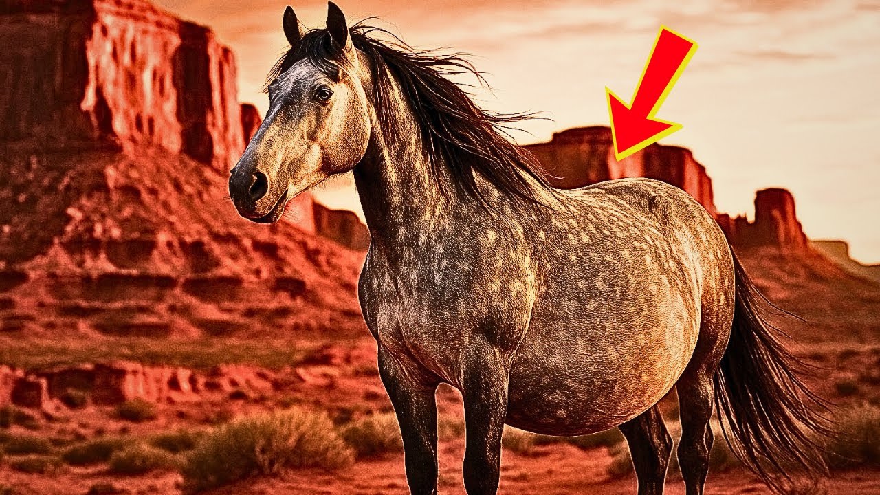 Seltene Mustang Stute Bringt Fohlen Zur Welt – Genau Als Der Ranger Ankam Passiert Das Unglaubliche